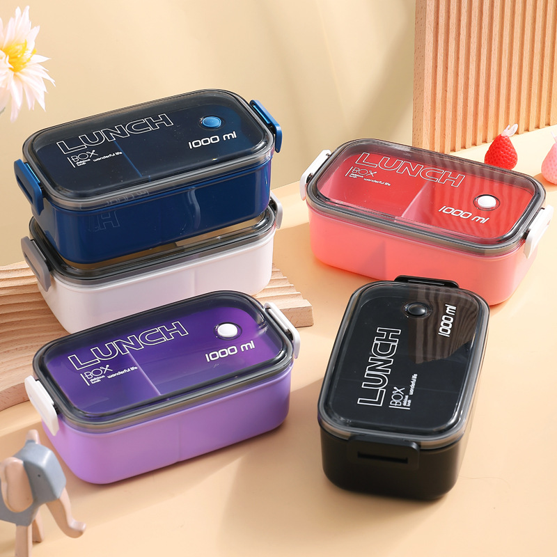 Meal Prep Tupperware - Коробка для хранения ланча, термостойкая пластиковая