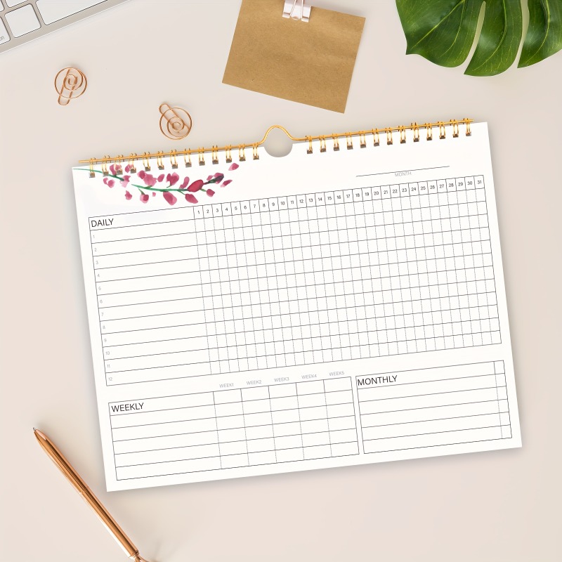 Meal Prep Planner - 1 шт., календарь-трекер для отслеживания привычек,