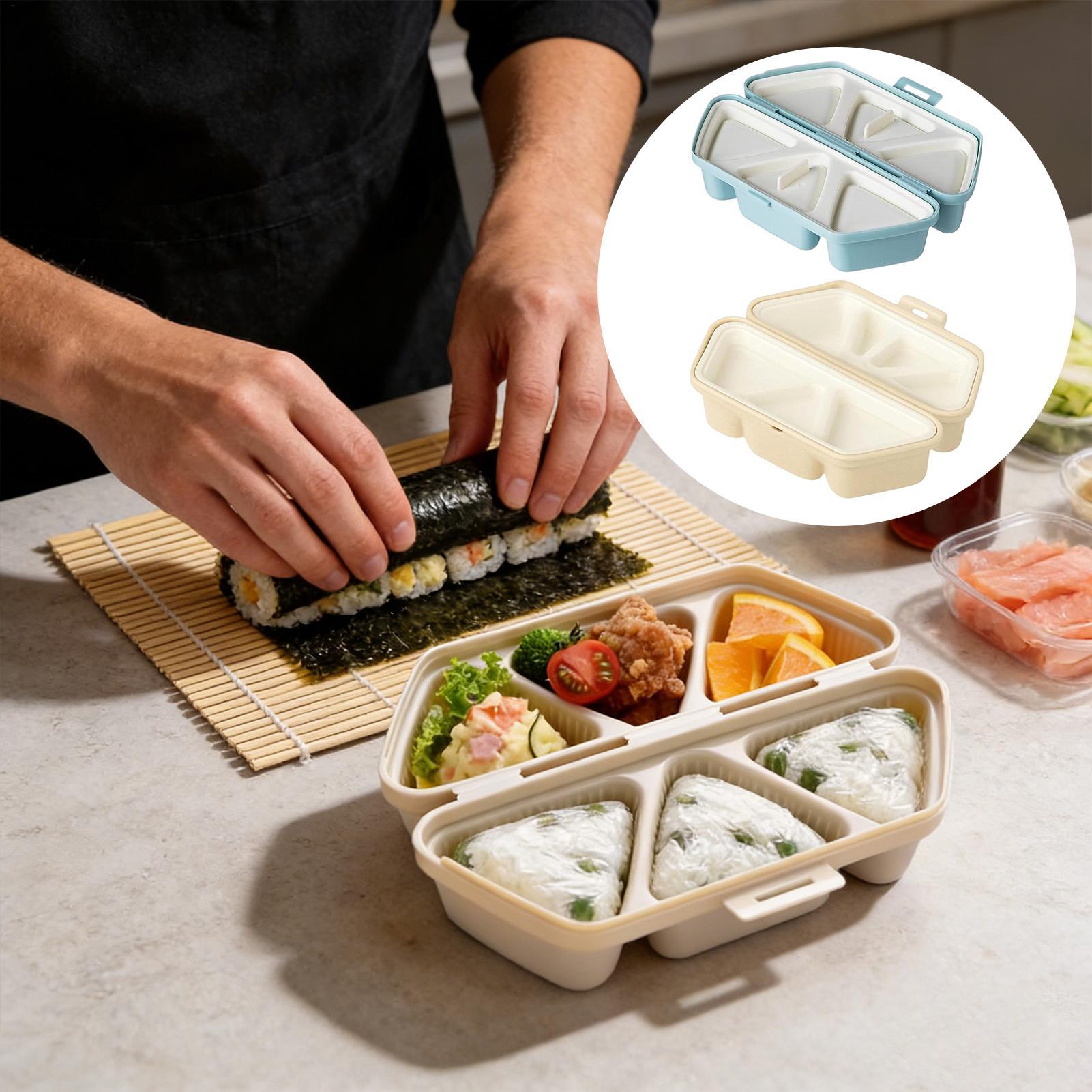Meal Prep With Rice - Форма для суши, 6-полая треугольная рисовая