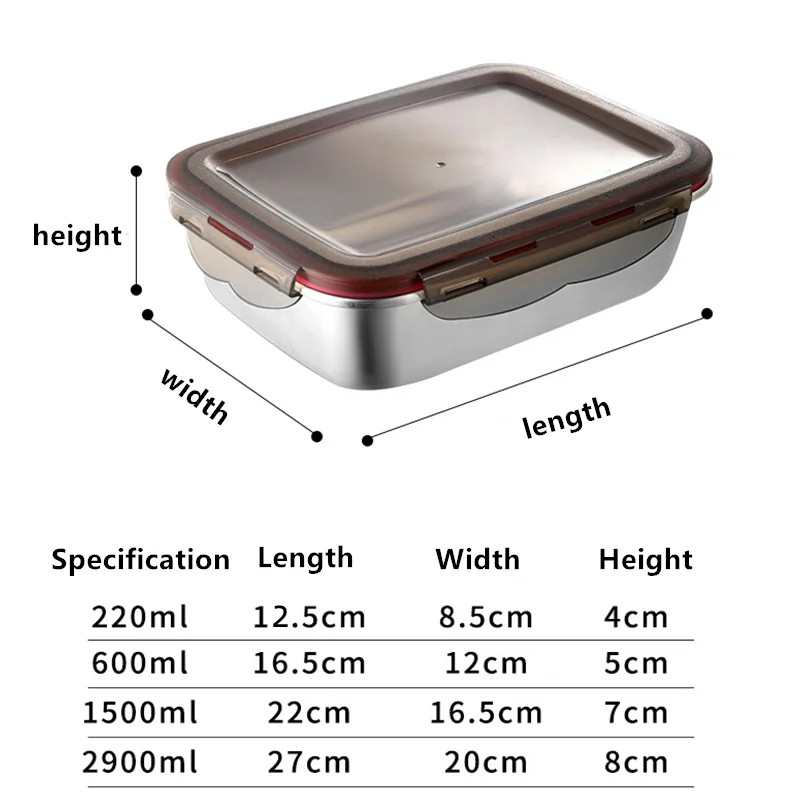 Нержавеющая сталь 304, коробка – обзор и цена Meal Prep Tupperware