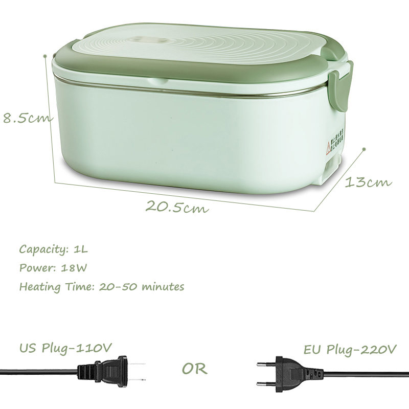 Электрический ланч-бокс 220 В  – обзор и цена Meal Prep Tupperware