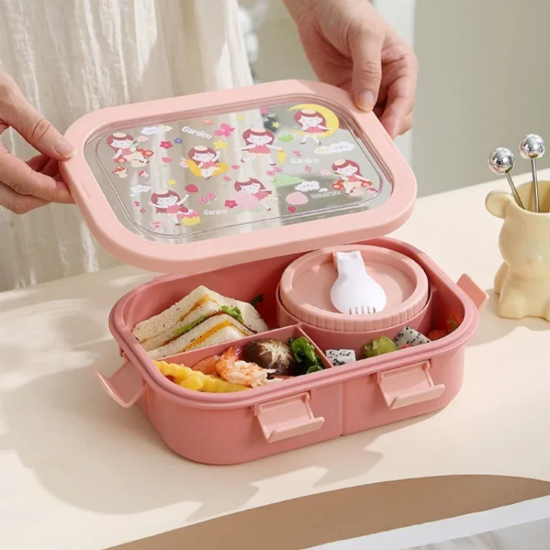 Мультяшный ланч-бокс для студе – обзор и цена Meal Prep Tupperware