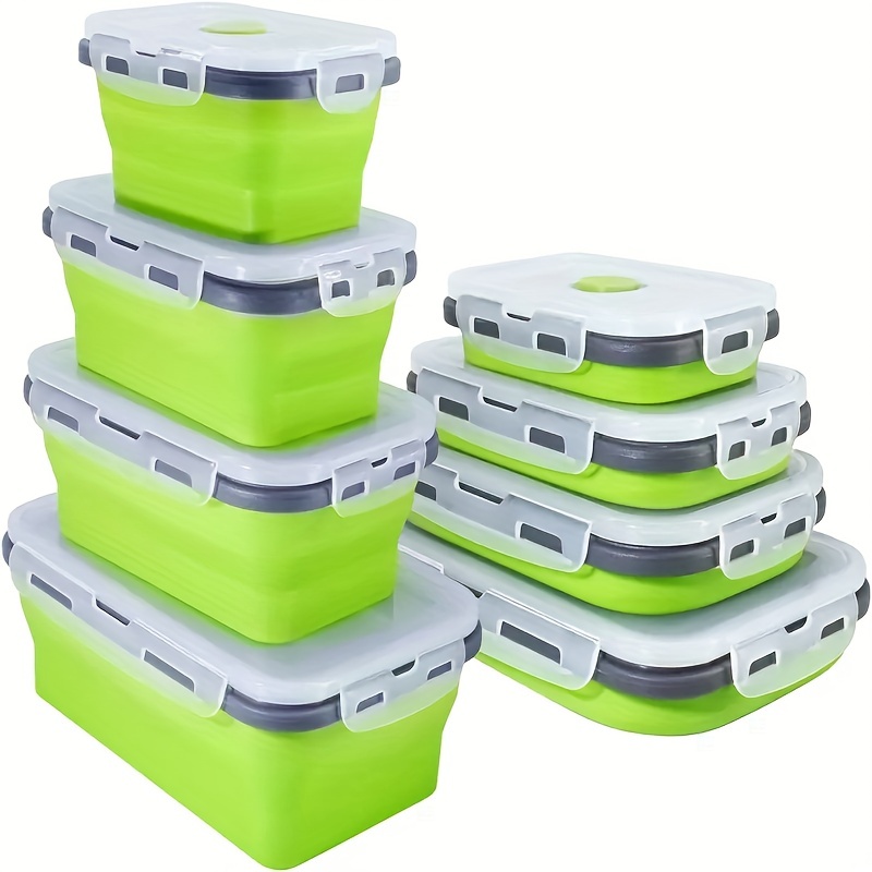 1/4 шт. складной силиконовый к – обзор и цена Meal Prep Tupperware