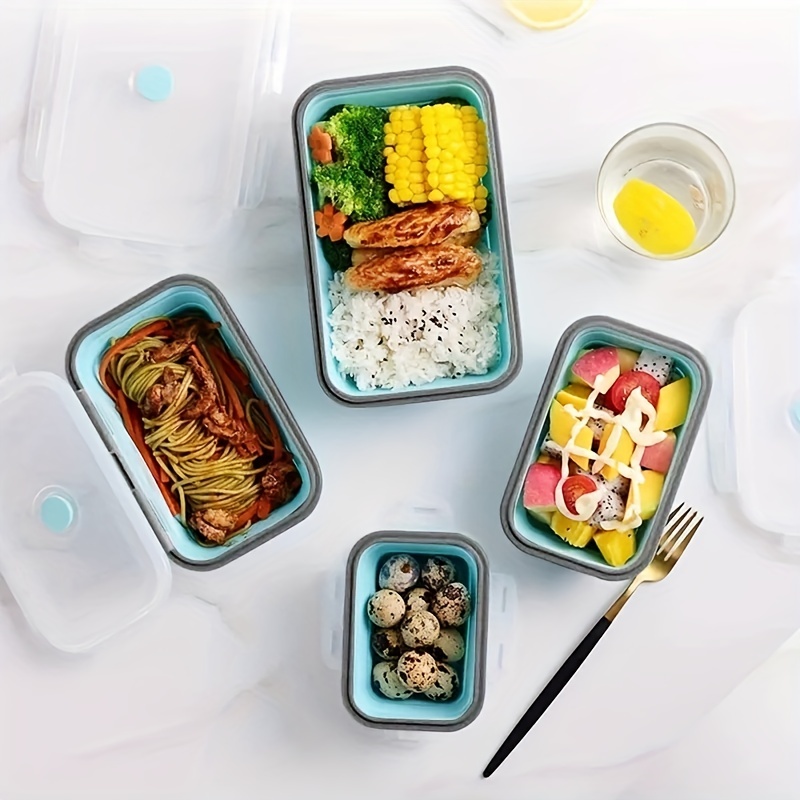 1/4 шт. складной силиконовый к – обзор и цена Meal Prep Tupperware
