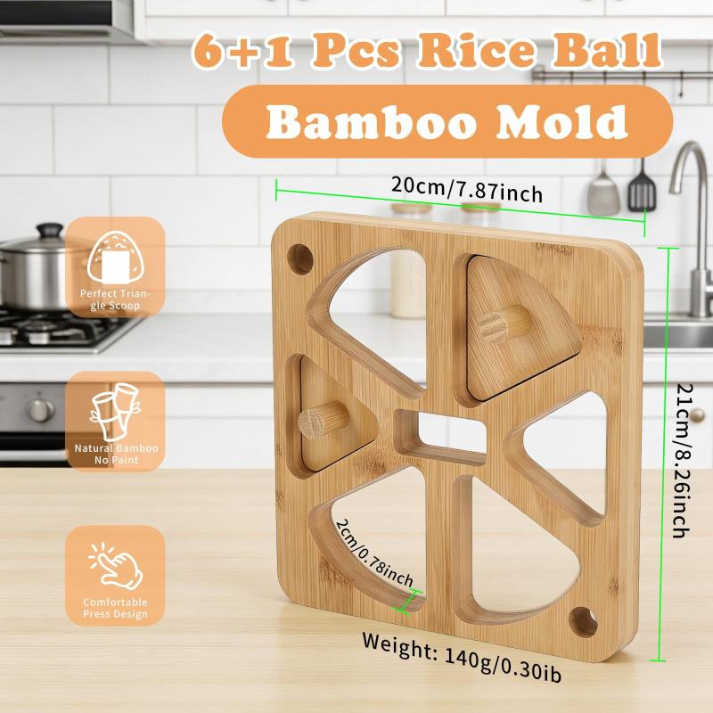 Деревянная форма для онигири ( – обзор и цена Meal Prep With Rice