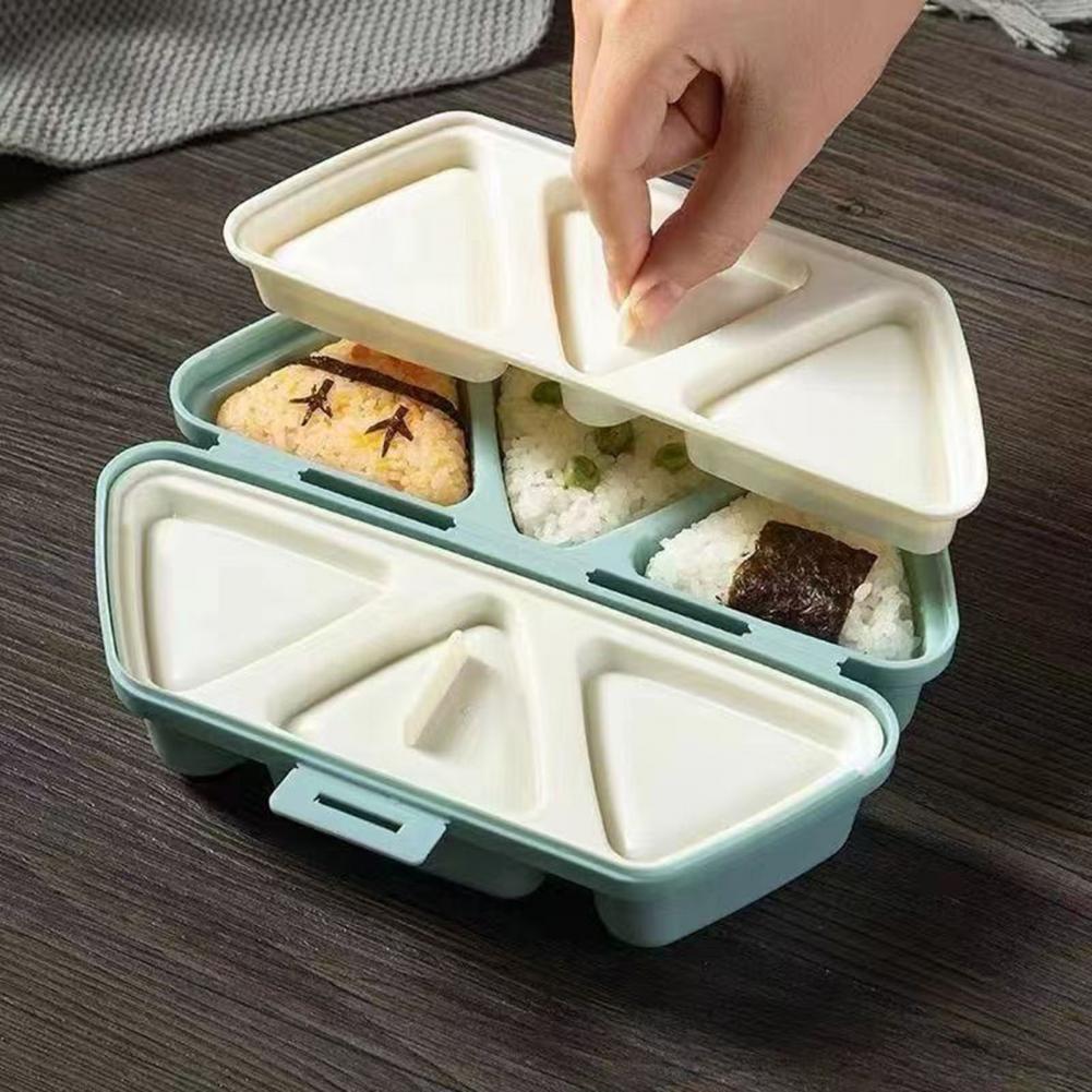 Форма для онигири на 6 треугол – обзор и цена Meal Prep With Rice