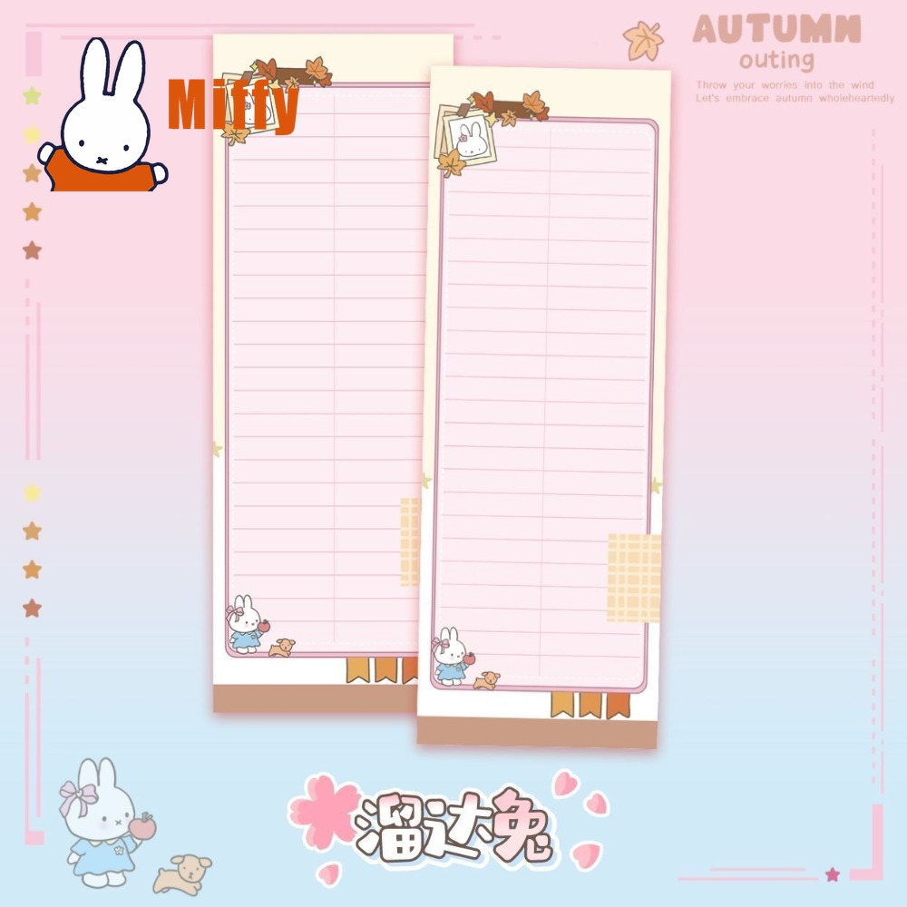 Блокнот Kawaii Miffy с милым к – обзор и цена Meal Prep Planner